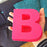 MoldyfunDE  Giant Pink Letters A - Z (Einzelbuchstaben oder als vollständiger Satz von 26 Buchstaben) - Perfekt für Harze oder Backen!